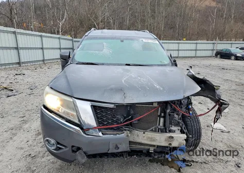 2016 Nissan Pathfinder S z USA, uszkodzony, nr VIN 5N1AR2MM5GC627624
